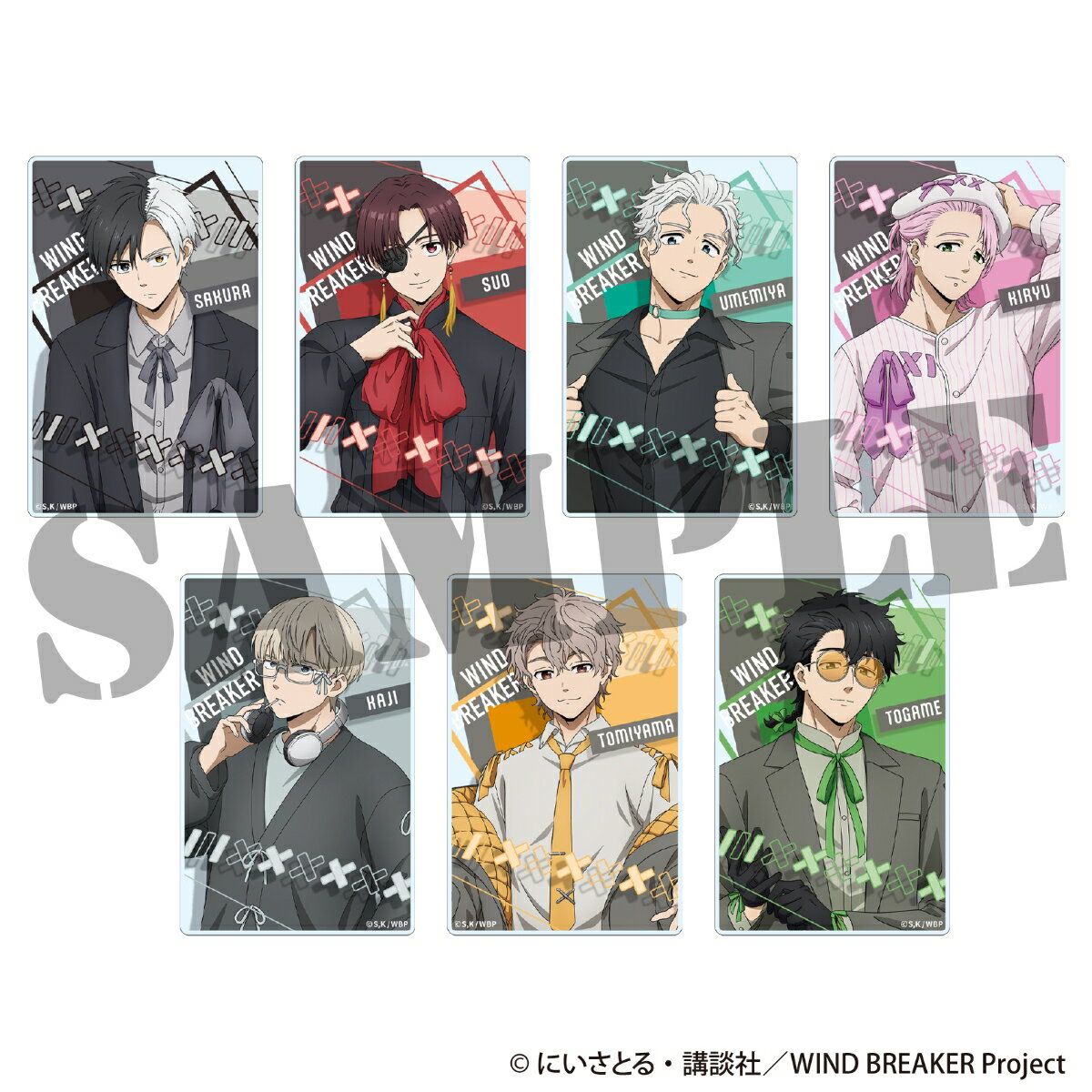 WIND BREAKER トレーディングアクリルカード モード・リュバンver.【BOX】【グッズ】