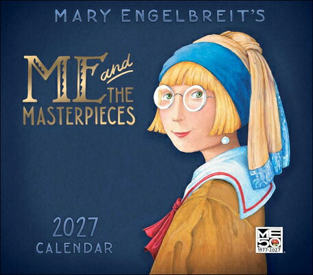 Mary Engelbreit's Me and the Masterpieces 2027 Deluxe Wall Calendar MARY ENGELBREITS ME & THE MAST 