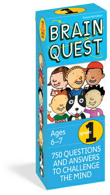 Brain Quest Grade 1, Revised 4th Edition: 750 Questions and Answers to Challenge the Mind BRAIN QUEST GRADE 1 REV 4TH /E （Brain Quest Decks） [ Chris Welles Feder ]