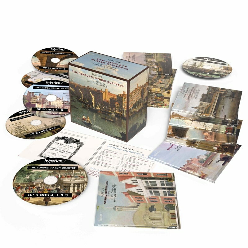【輸入盤】弦楽四重奏曲全集 ロンドン・ハイドン四重奏団（20CD）
