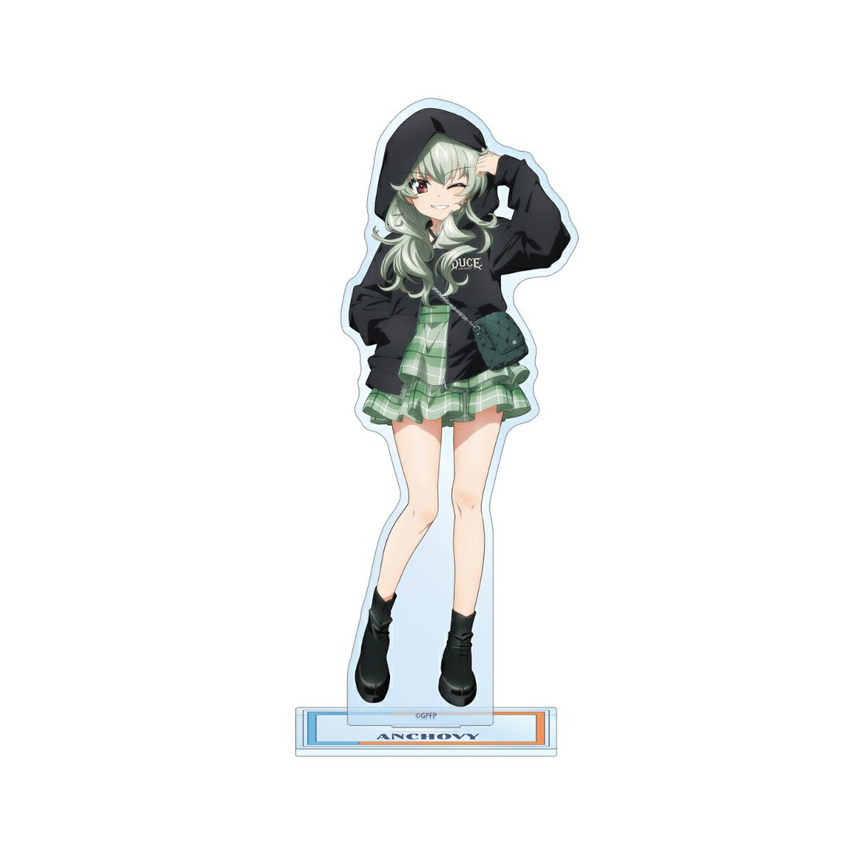 ガールズ＆パンツァー 最終章描き下ろし アンチョビ デート私服ver. BIGアクリルスタンド