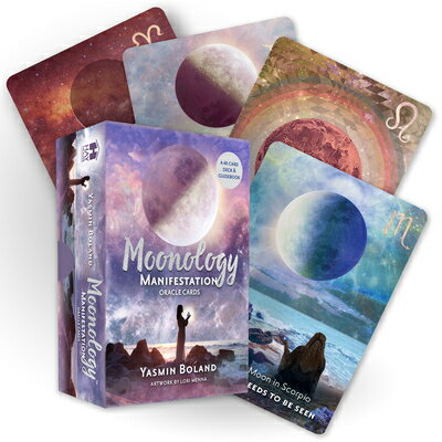 Moonology Manifestation Oracle: A 48-Card Moon Astrology Oracle Deck and Guidebook FLSH CARD-MOONOLOGY MANIFESTAT Yasmin Boland