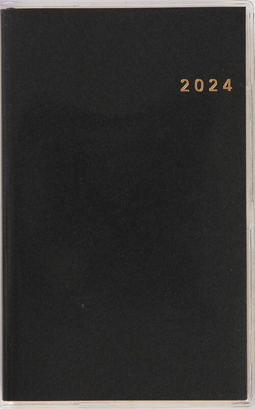 2024年 手帳 4月始まり No.652 T 039 beau （ティーズビュー） インデックス 2 ブラック 高橋書店 手帳判 ウィークリー （ティーズビューインデックス）