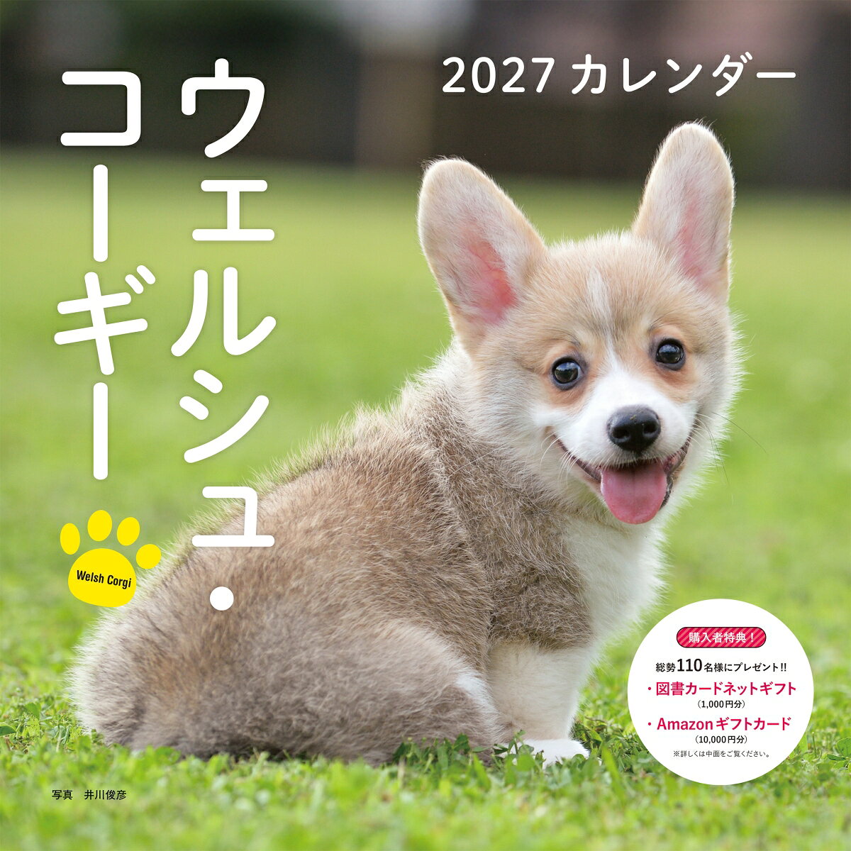 2027年カレンダー ウェルシュ・コーギー 書影