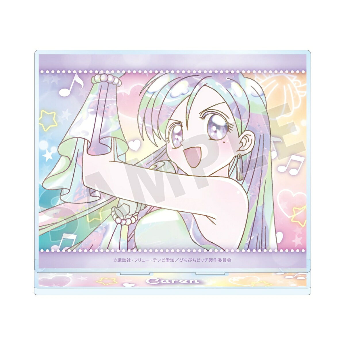 アニメ「ぴちぴちピッチ」かれん Ani-Art KAWAII label BIGアクリルスタンド