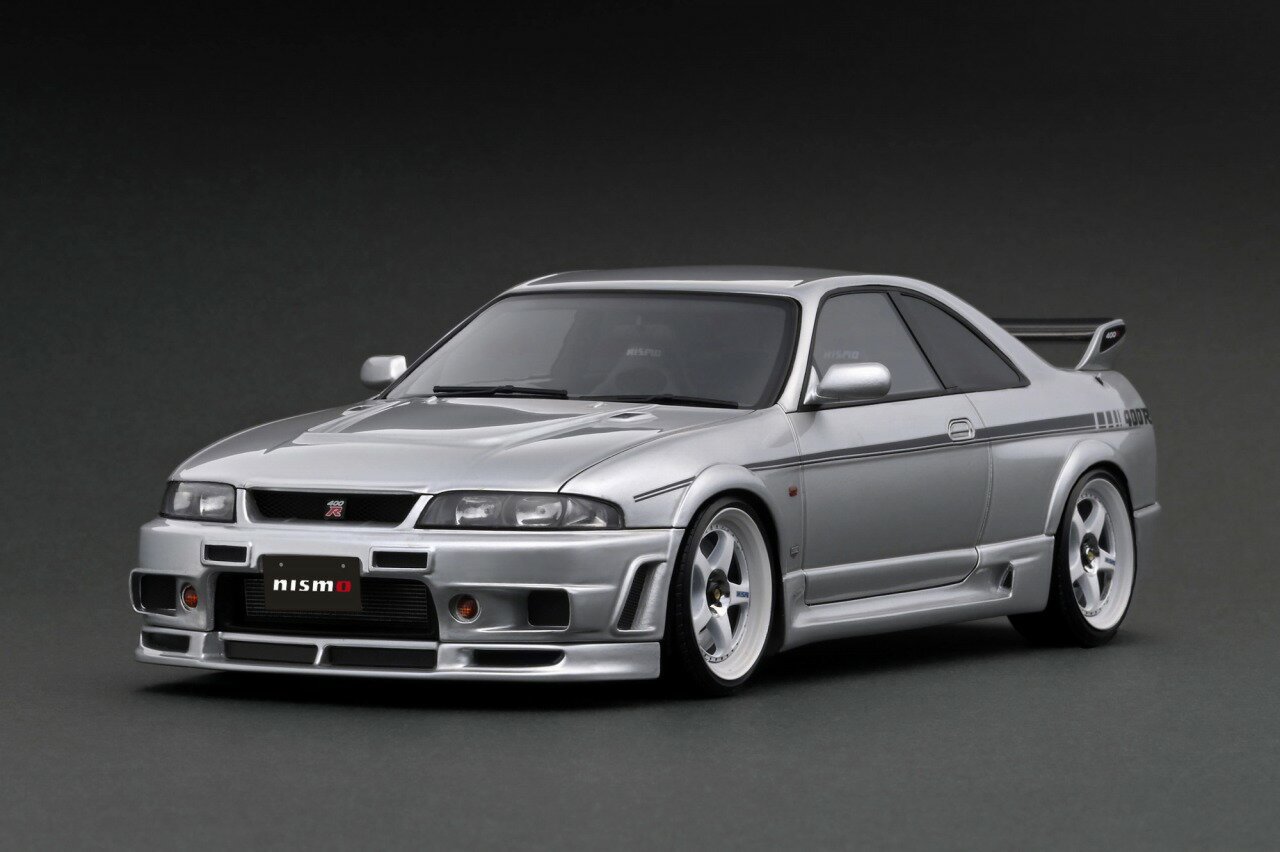 ignition model 1/18 NISMO 400R (BCNR33) Silver 【IG3654】 (ミニカー)