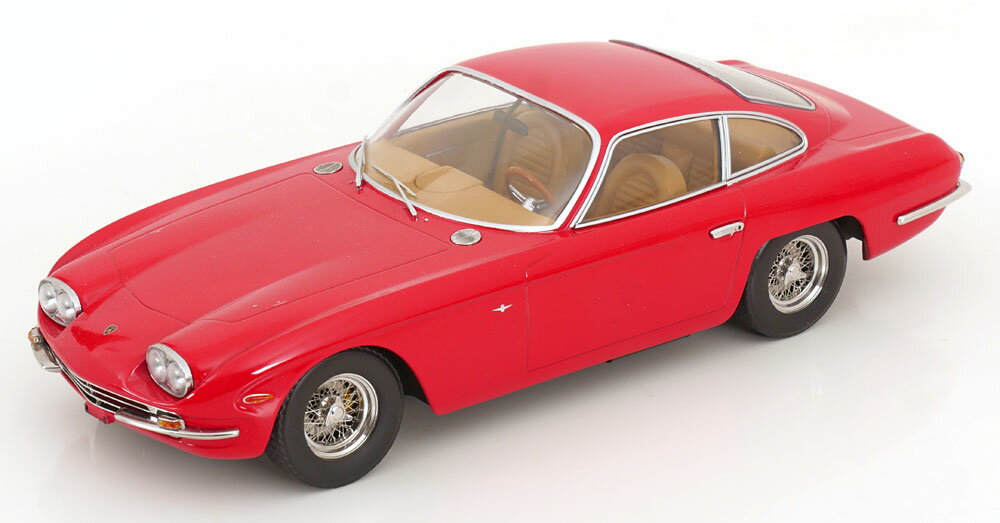 KK Scale 1/18 Lamborghini 400 GT 2+2 1966レッド 【KKDC180395】 (ミニカー)