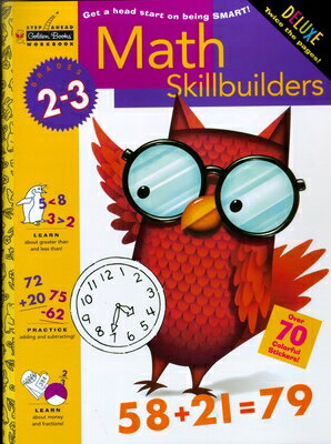 Math Skillbuilders (Grades 2 - 3) WORKBK-MATH SKILLBUILDERS (GRA （Step Ahead） [ Golden Books ]