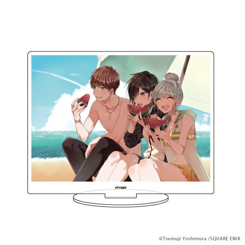 キャラアクリルフィギュア「性別「モナリザ」の君へ。」01/ひなせ&りつ&しおり【グッズ】