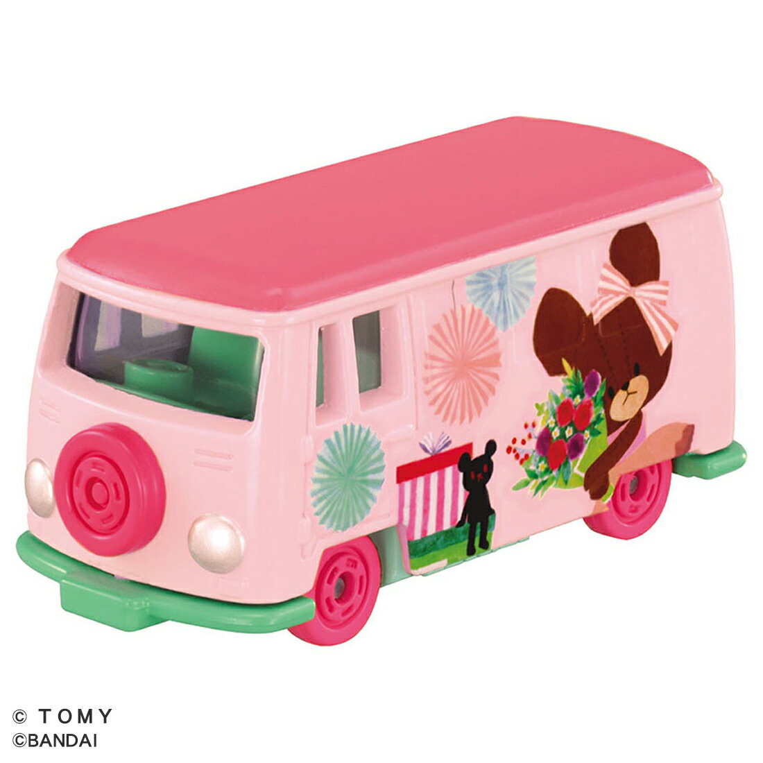 ドリームトミカに「くまのがっこう」が登場！【対象年齢】：3才〜