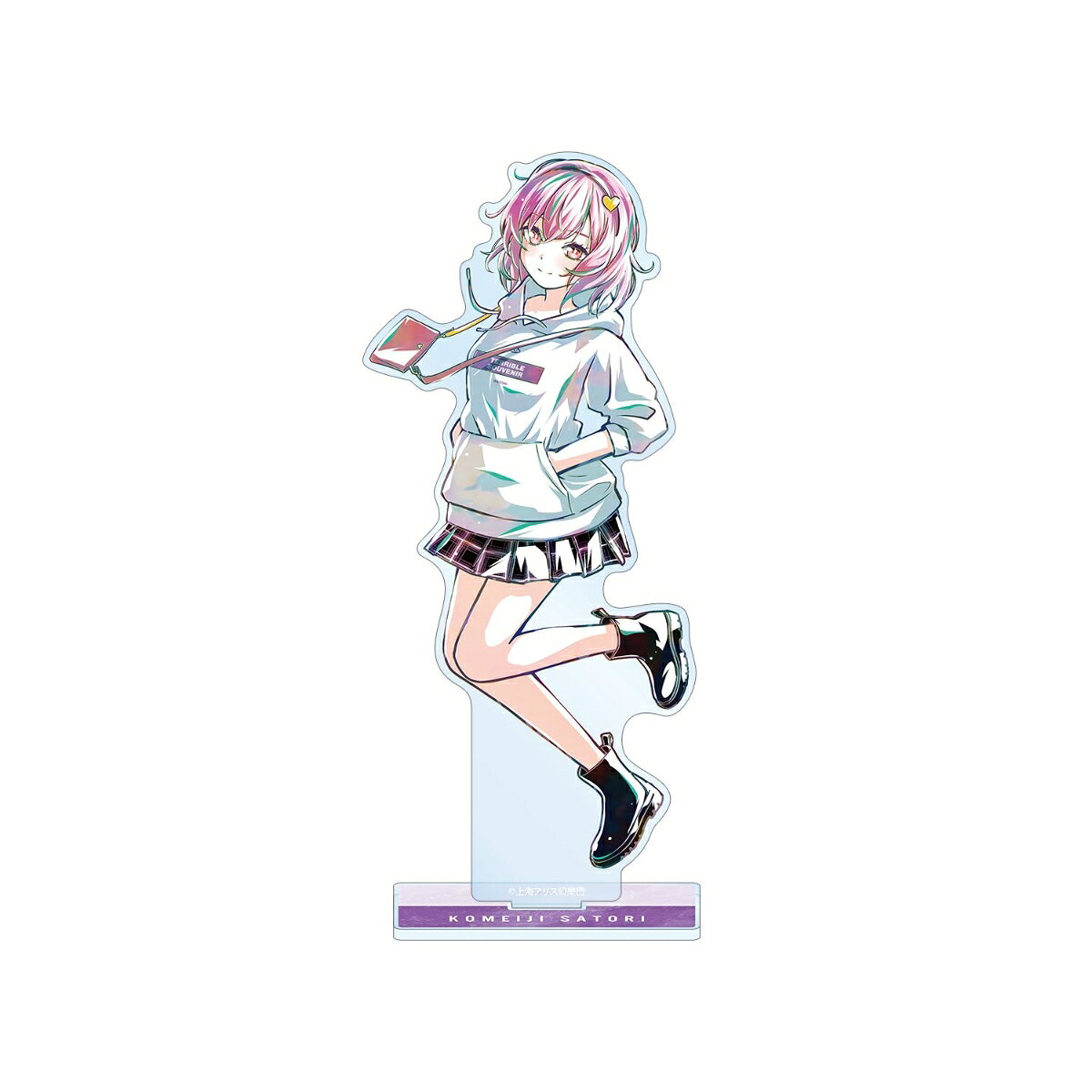東方Project松本能人イラスト 古明地さとり 現代風ファッションver. Ani-Art BIGアクリルスタンド