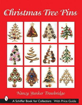 Over 1100 different Christmas tree pins, from the mid-20th century to the present, made by more than 200 designers and manufacturers. More than 1,200 color photographs are presented and the pins are described, identified, and valued. The rhinestones, enamels, and metalwork are of the finest quality. Collectors enjoy finding Christmas tree pins all year long.