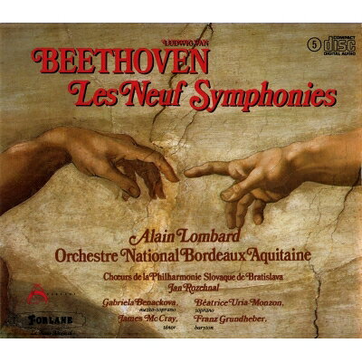 【輸入盤】交響曲全集　アラン・ロンバール＆ボルドー＝アキテーヌ国立管弦楽団（5CD） [ ベートーヴェン（1770-1827） ] book-20676323 楽天ブックス サンプル画像2