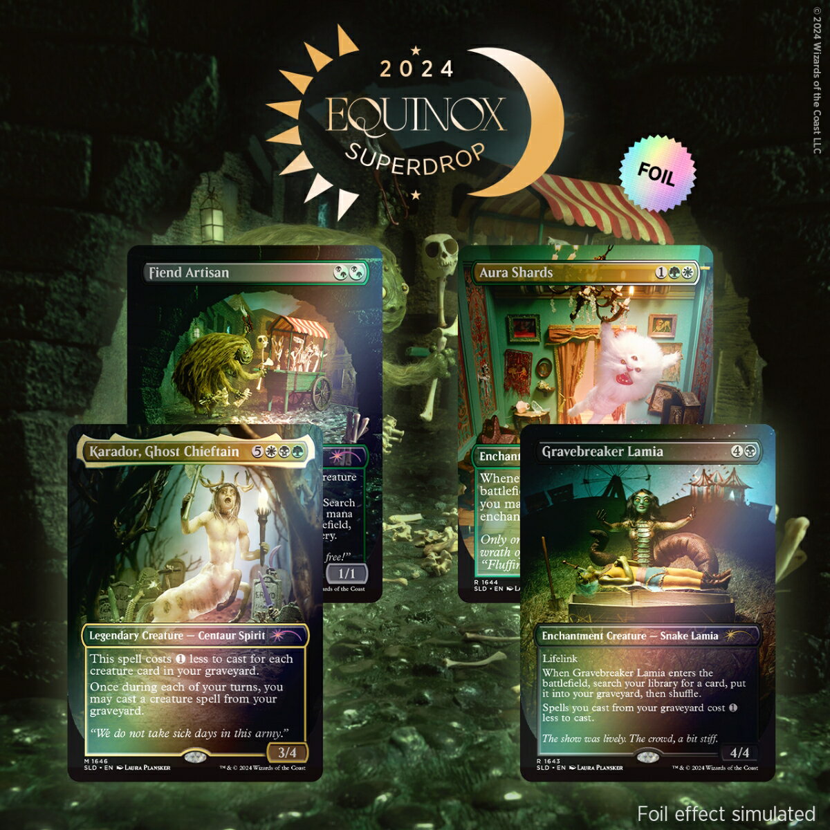 マジック：ザ・ギャザリング Secret Lair Equinox Superdrop 2024 Diabolical Dioramas Foil Edition【クレジットカード決済限定】