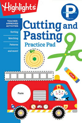 Preschool Cutting and Pasting PRESCHOOL CUTTING & PASTING （Highlights Learn on the Go Practice Pads） 