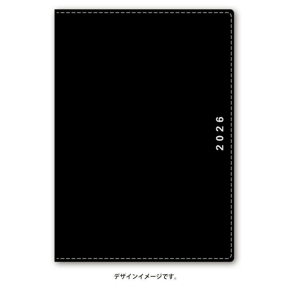 能率 2026年4月始まり ウィークリー手帳 NOLTY(ノルティ) キャレルB6ウィーク1（ブラック）9086