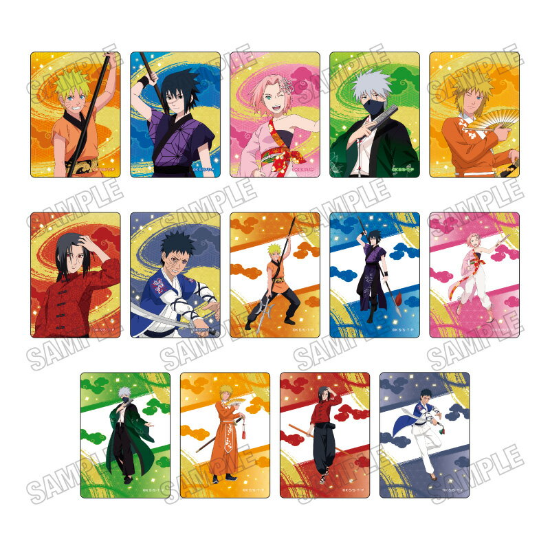 TVアニメ『NARUTO-ナルトー 疾風伝』 描き下ろしミニクリアブロマイドコレクション【演舞ver．】