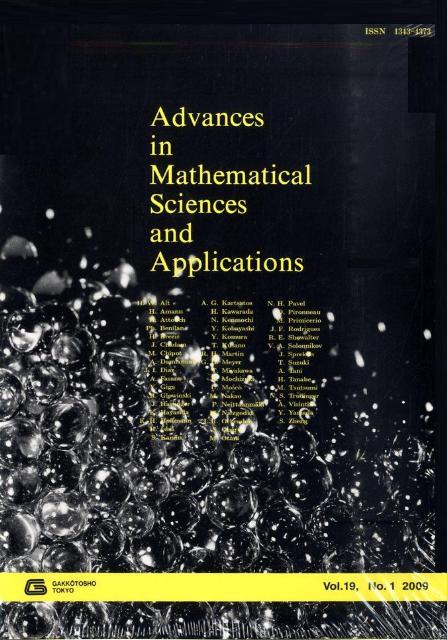 Advances　in　Mathematical　Sciences　and　Ap（19-1）