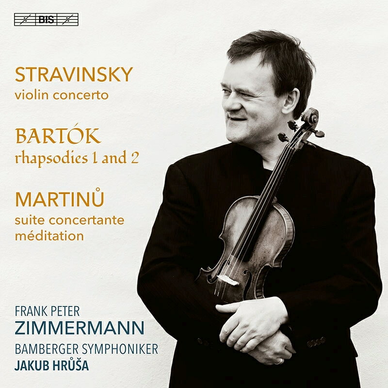 【輸入盤】ストラヴィンスキー：ヴァイオリン協奏曲、バルトーク：狂詩曲第1番、第2番、他　フランク・ペーター・ツィンマーマン、ヤクブ・フルシャ