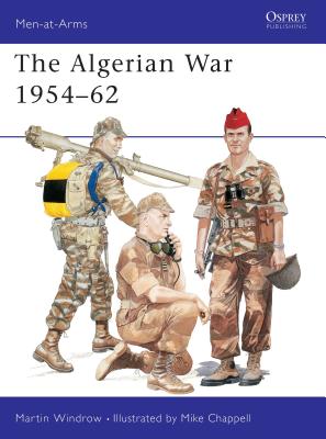 It is hard to convey the public impact of France's war to maintain her colonial grip on Algeria; yet in the late 1950s this ugly conflict dominated Europe's media to almost the same extent as would Vietnam ten years later. It brought France to the very verge of military coup d'etat; it destroyed thousands of careers; bitterly divided the French military and political classes for a generation; and sent hundreds of thousands of European settler families into often ruinous exile. This title details the history, organisation, equipment and uniforms of the forces involved in the Algerian War (1954-1962).