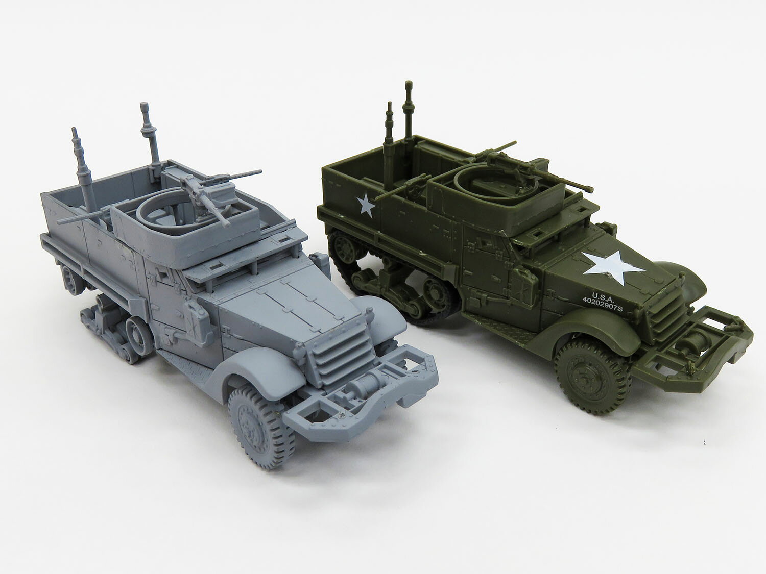 1/72 WW.II アメリカ軍 M3A1 ハーフトラック ノルマンディ 1944年6月 【WS55007】 (プラモデル)