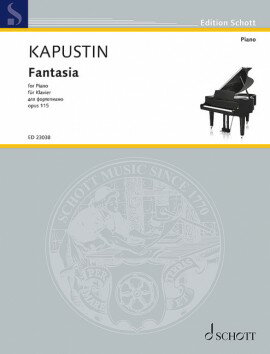【輸入楽譜】カプースチン, Nikolai: 幻想曲 Op.115