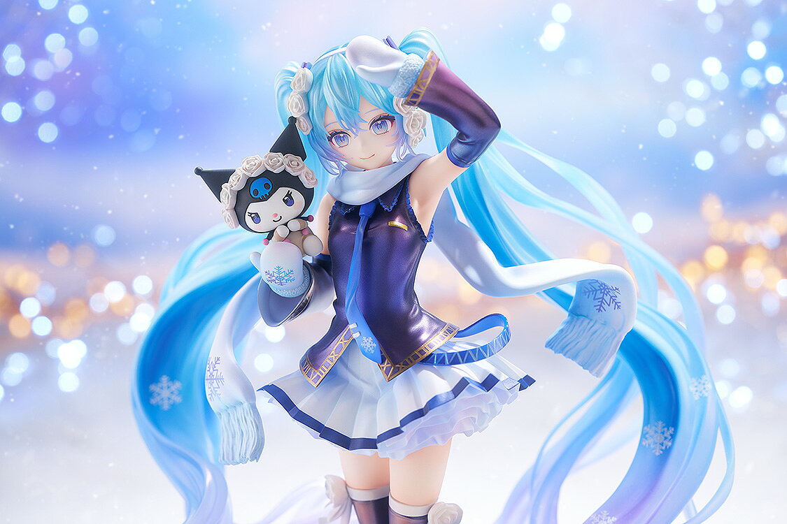 1/7 『キャラクター・ボーカル・シリーズ01 初音ミク』 雪ミク×クロミ (塗装済み完成品フィギュア)