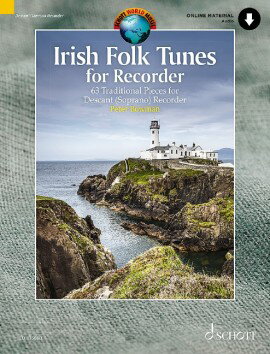 【輸入楽譜】ソプラノ・リコーダーのためのアイルランド民謡曲集: 63の民謡作品/Bowman編: オーディオ・オンライン・アクセスコード付