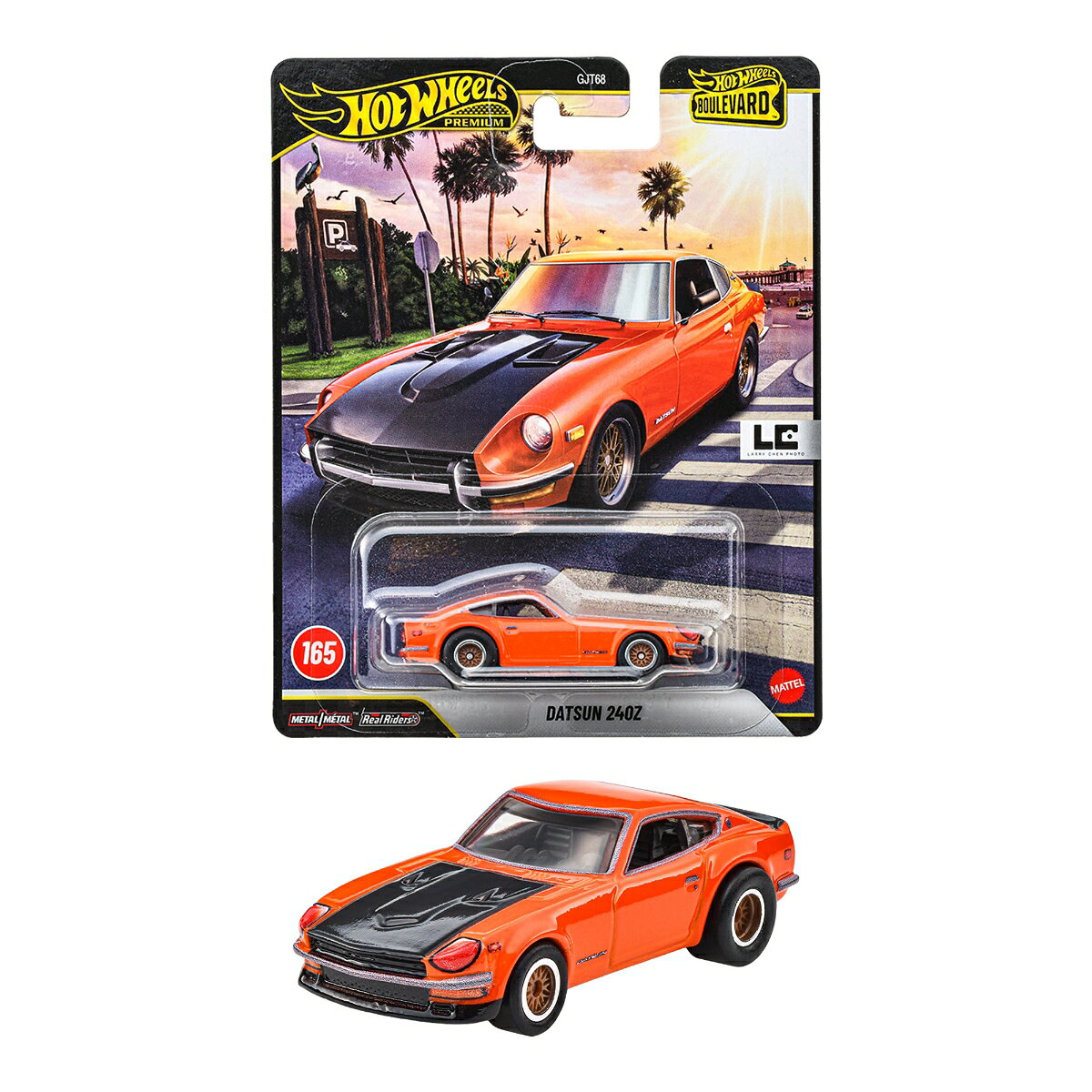 ホットウィール(Hot Wheels) ブールバード ダットサン 240Z ミニカー 1:64スケール 3歳から JHW31