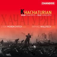 【輸入盤】ハチャトゥリャン：ヴァイオリン協奏曲二短調、チェロ協奏曲／モルドコヴィチ（vn），ウォルフィッシュ（vc）、ヤルヴィ（指揮）他