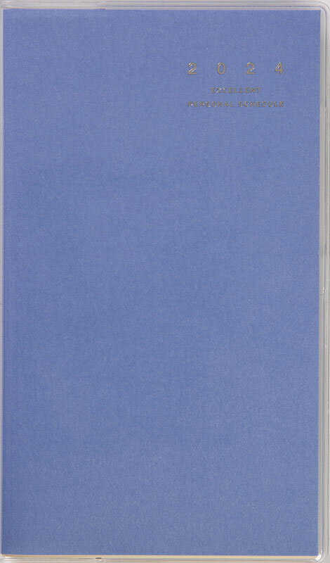 2024年　手帳　4月始まり　No.663　リベル インデックス 3　　[カリプソ・ブルー]高橋書店　手帳判　　マンスリー （リベルインデックス）のサムネイル