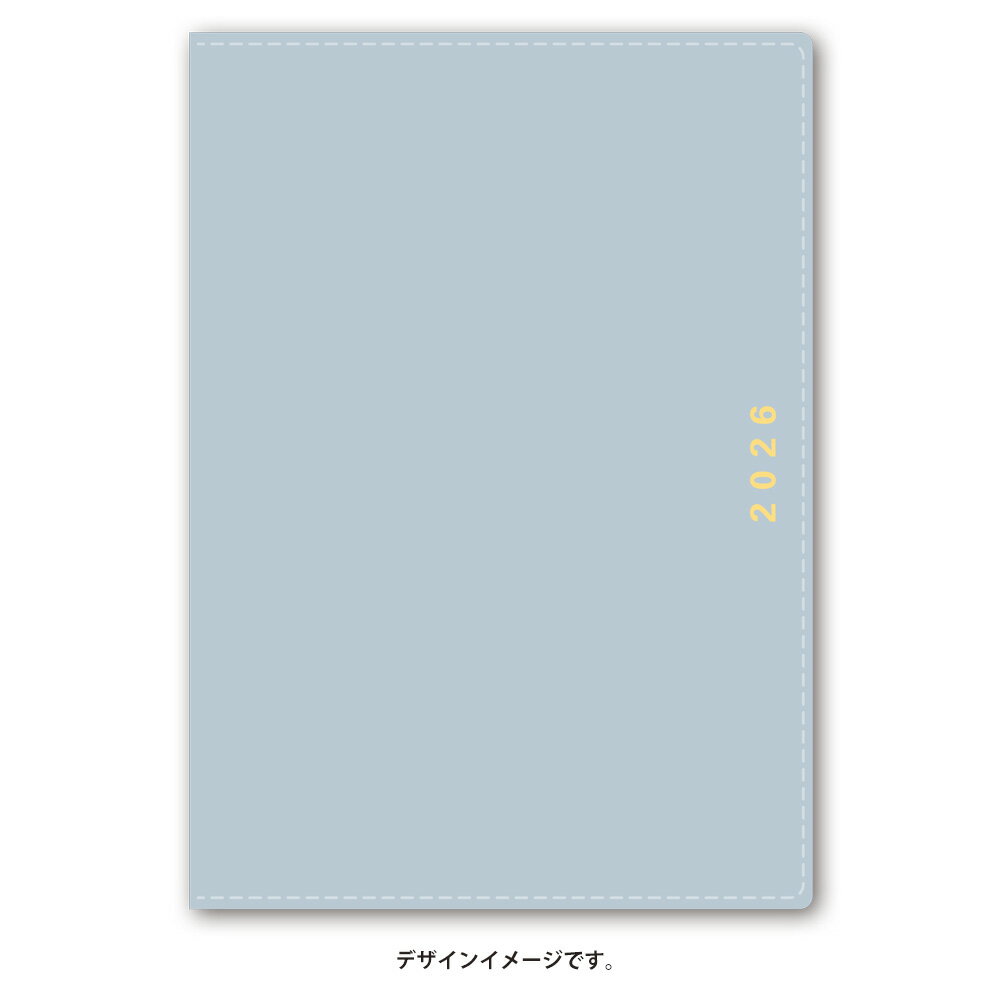 能率 2026年4月始まり ウィークリー手帳 NOLTY(ノルティ) キャレルB6ウィーク2（ライトブルー）9093