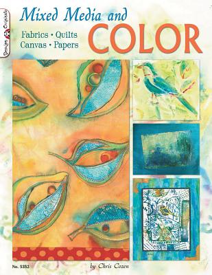 Experiment with a variety of media and materials. Whether you are a quilter, painter, rubber stamper, sewer, or paper artist, his latest book will expand the horizons of your craft, allowing you to share the magic of mixed media. Discover the unexpected and find yourself in a colorful fusion of exciting textures, paint and print.