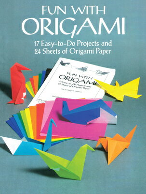 Instructions, clear diagrams for creating sailboat, penguin, whale, butterfly, flapping bird, more. 17 projects. Includes supply of authentic origami paper in 12 bright colors.