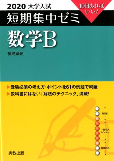 大学入試短期集中ゼミ数学B（2020）