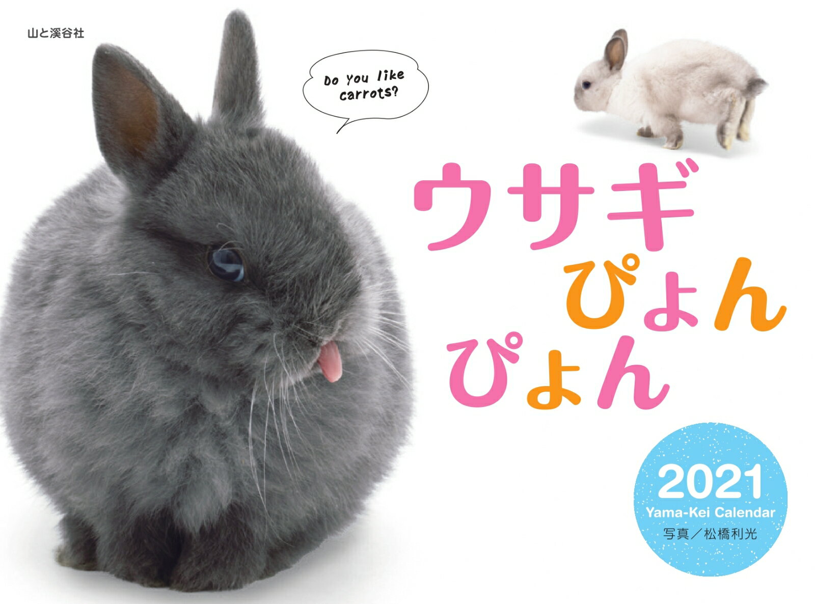 ウサギぴょんぴょんカレンダー（2021）