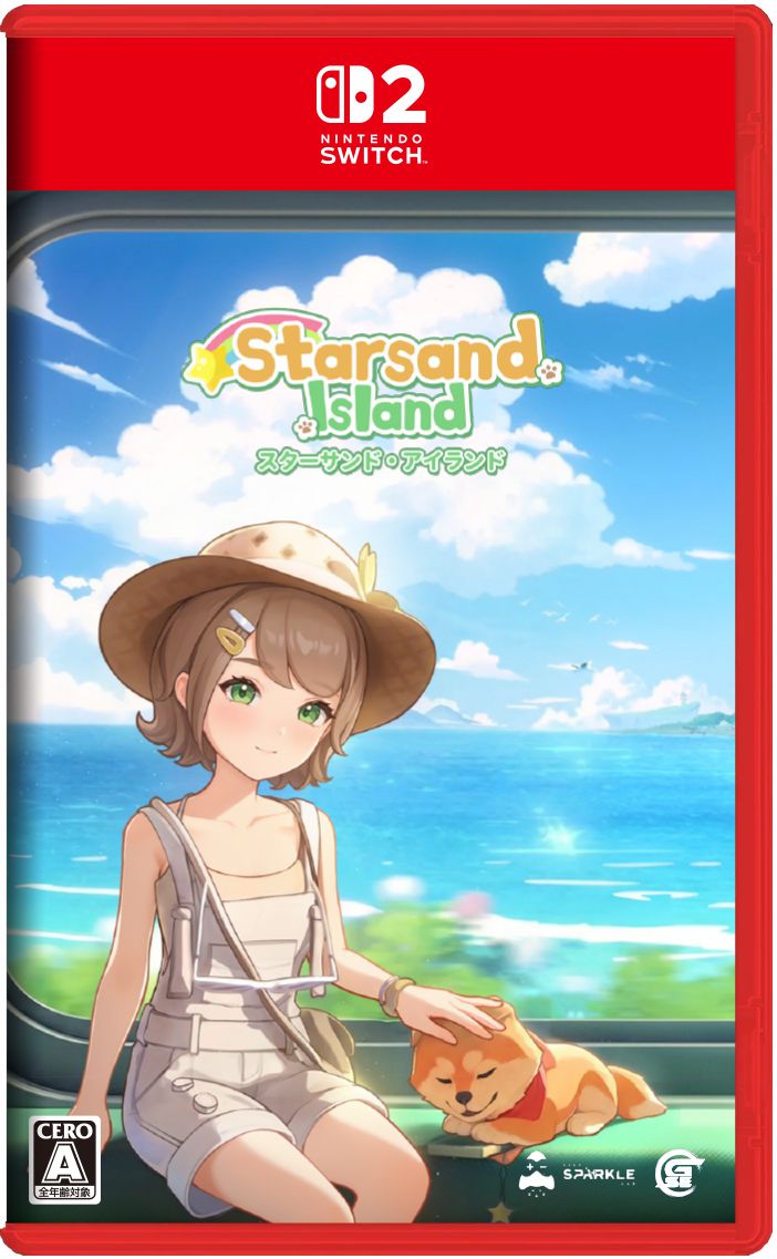 【特典】Starsand Island（スターサンド・アイランド）　Switch版(【初回同梱特典】DLCチラシ【白いスポーツカー】)