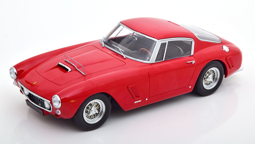 KK Scale 1/18 Ferrari 250 GT SWB Competizione 1961 red（再生産） 【KKDC180861】 (ミニカー)