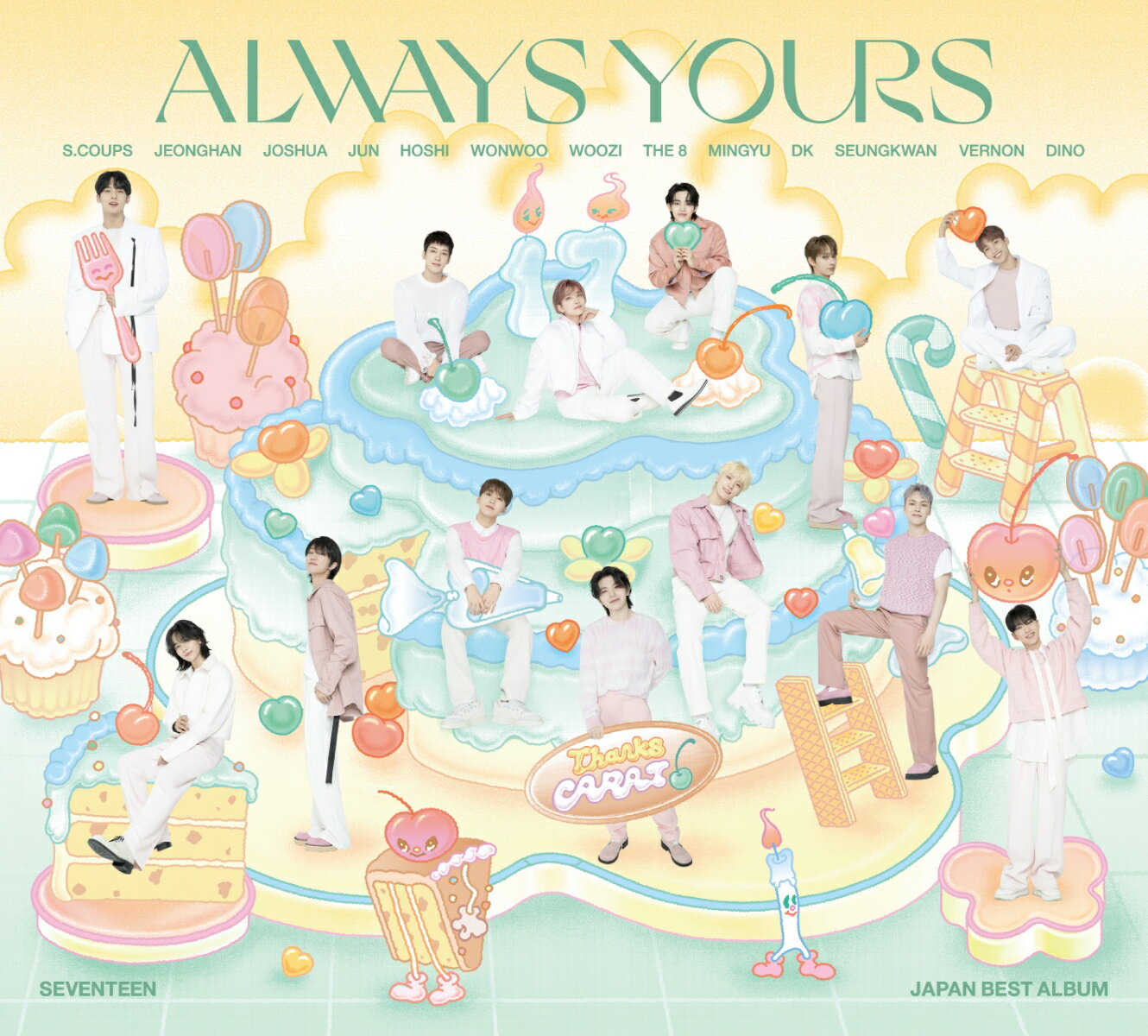 SEVENTEEN JAPAN BEST ALBUM「ALWAYS YOURS」(初回限定盤C 2CD＋PHOTO BOOK) [ SEVENTEEN ]