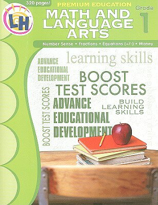 Math and Language Arts: Grade 1 WORKBK-MATH & LANGUAGE ARTS （Premium Education Workbooks） [ Learning Horizons ]