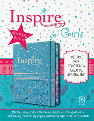 Inspire Bible for Girls NLT INSPIRE BIBLE FOR GIRLS NLT [ New Living Translation ]