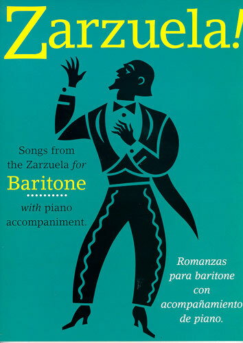 【輸入楽譜】SONGS FROM THE ZARZUELA FOR BARITONE