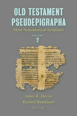 Old Testament Pseudepigrapha, Vol. 2: More Noncanonical Scriptures OT PSEUDEPIGRAPHA VOL 2 