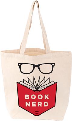 TOTE BAG:BOOK NERD [ . ]