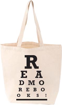 TOTE BAG:READ MORE BOOKS