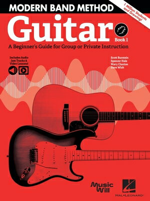 Modern Band Method - Guitar, Book 1: A Beginner's Guide for Group or Private Instruction (Bk/Online
