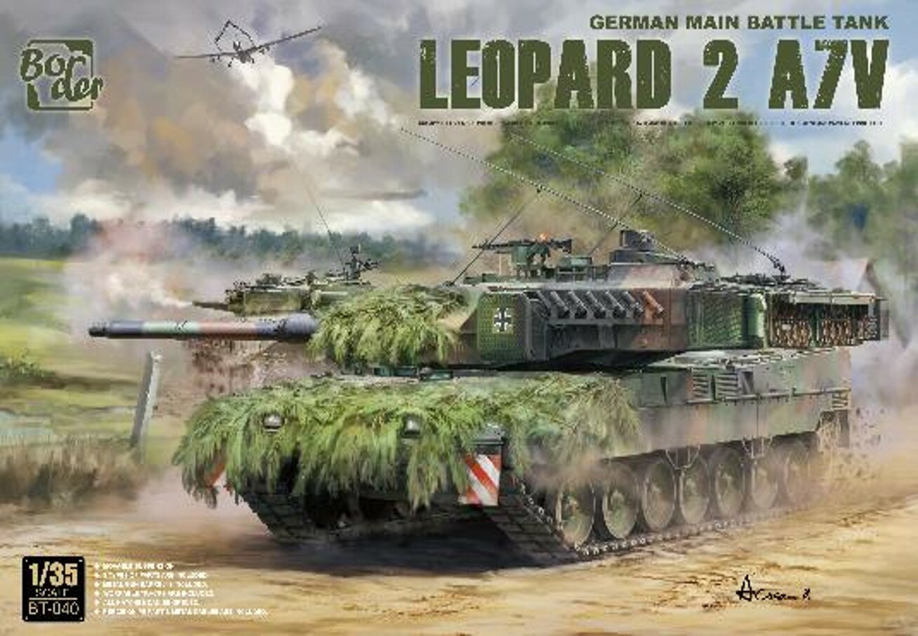 1/35 レオパルド2 A7V 【BT040】 (プラモデル)