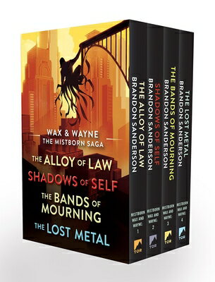 Wax and Wayne, the Mistborn Saga Boxed Set: Alloy of Law, Shadows of Self, Bands of Mourning, an..