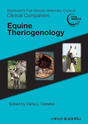 Blackwell's Five-Minute Veterinary Consult Clinical Companion: Equine Theriogenology" provides quick access to essential information on common techniques and conditions in equine reproductive practice. Part of the popular Blackwell's Five-Minute Veterinary Consult series, this resource builds on the reproduction section of "Blackwell's Five-Minute Veterinary Consult: Equine" to present expanded theriogenology coverage with clinical photographs. With information ranging from artificial insemination and fetal sexing to parentage testing and vaccination programs, the book offers 158 similarly formatted chapters to help practitioners efficiently manage reproductive health in the mare and stallion and confidently treat fetal and neonatal patients.