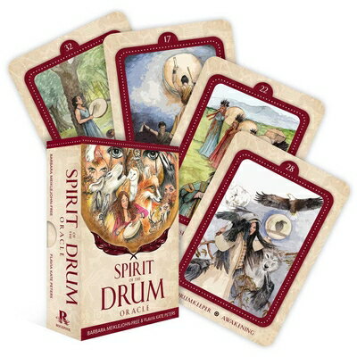 Spirit of the Drum Oracle FLSH CARD-SPIRIT OF THE DRUM O （Rockpool Oracle） [ Barbara Meiklejohn-Free ]